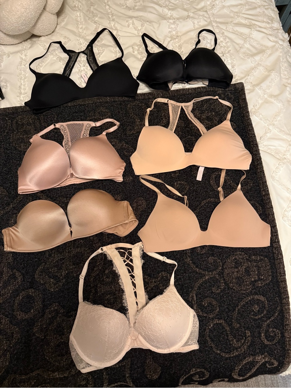 Victoria’s Secret Seven Bra Bundle 34 B, 32 B, 32D $10 per bra or $60 for all